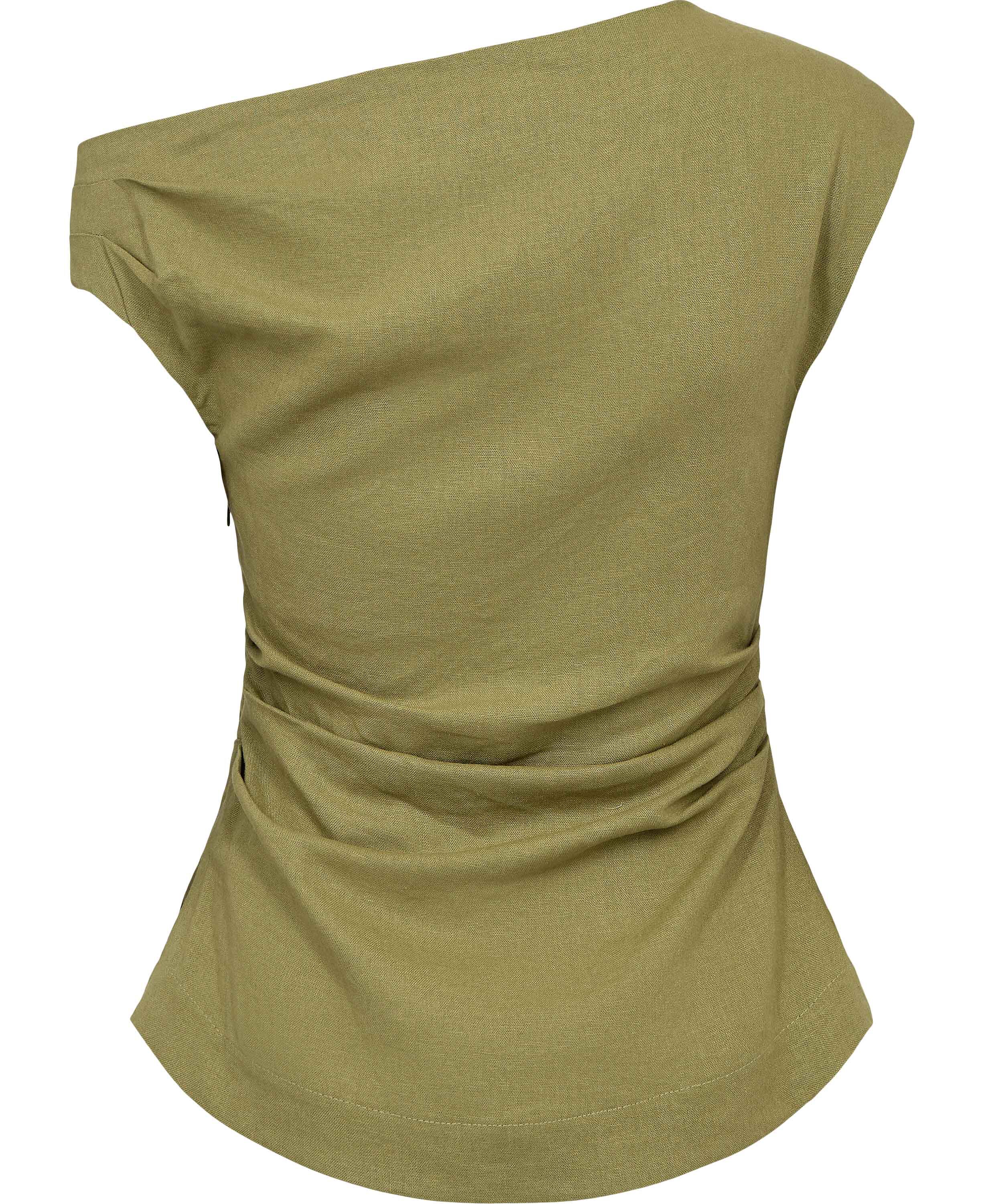 TSCASA CINCHED WAIST TOP WVN