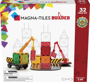 Magna-Tiles Builder, 32 pcs