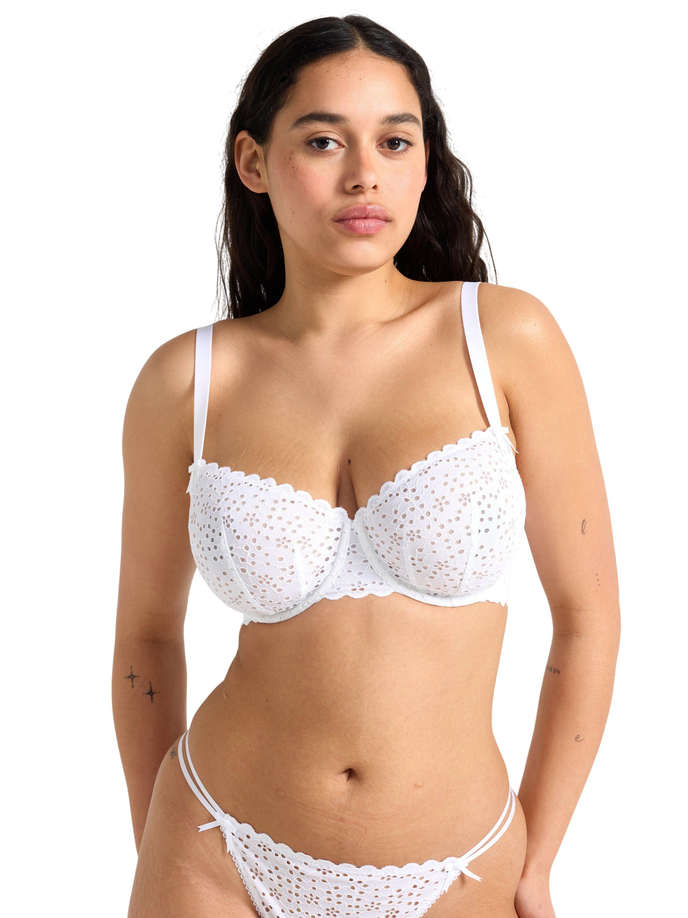 Skilla uvatteret bh broderie anglaise