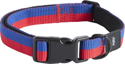 HAY Dogs Collar Flat-S/M-Red, blue