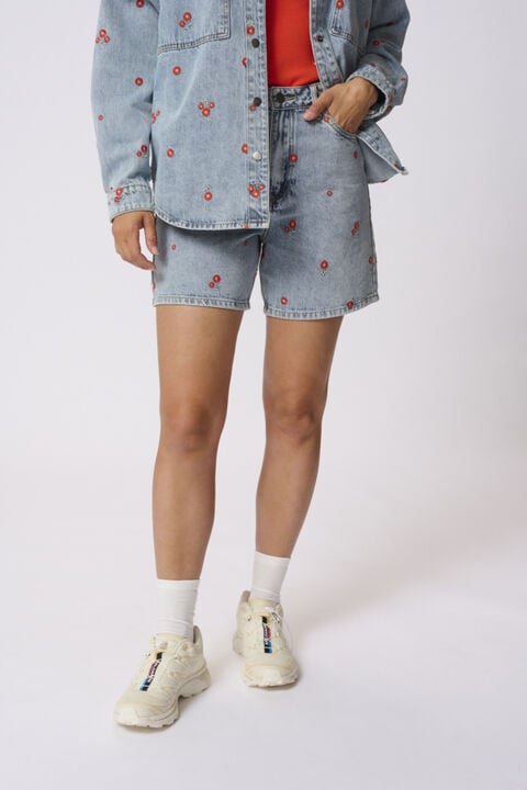 KAbabeth HW Denim Shorts
