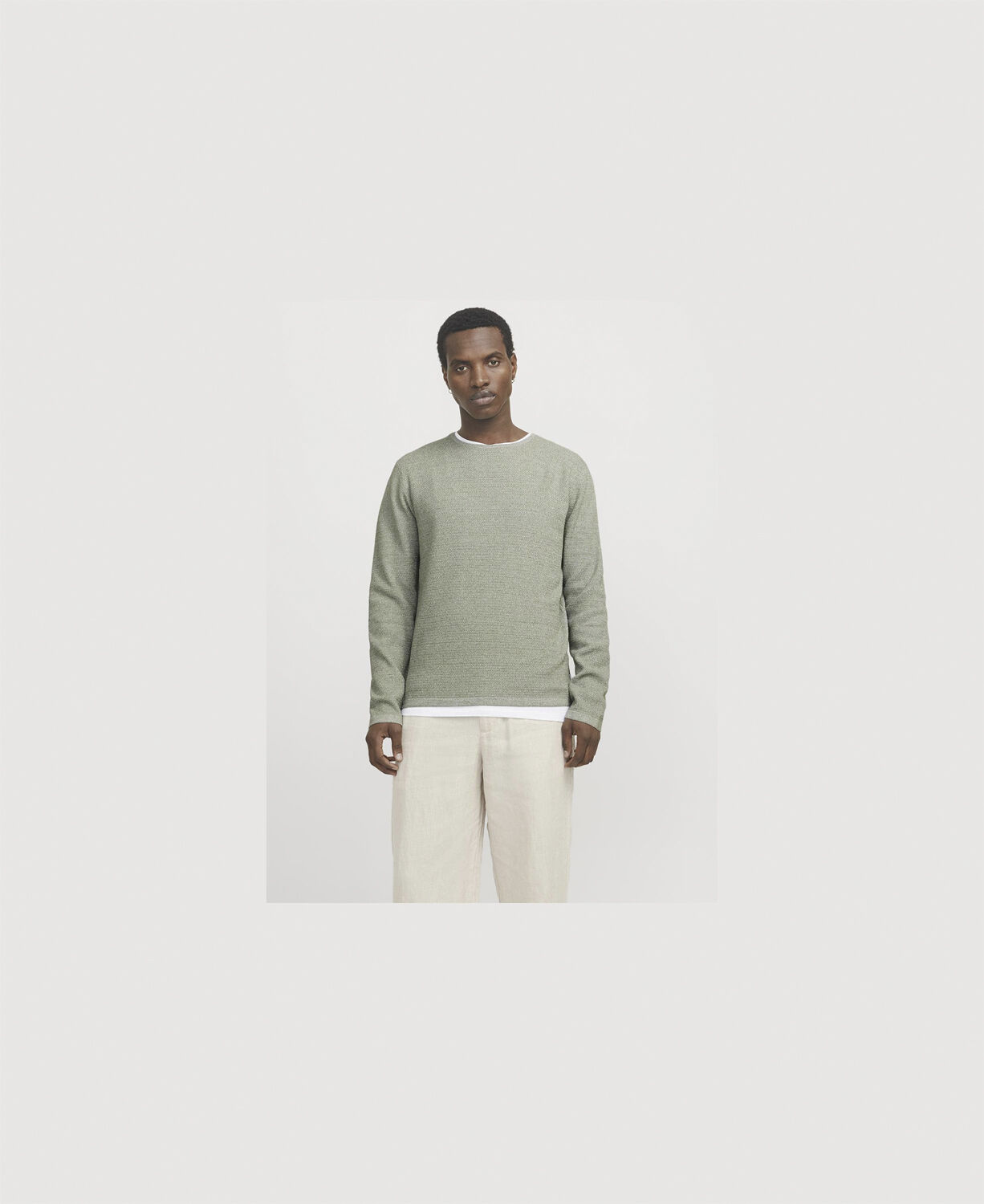 JJEGEORGE KNIT CREW NECK NOOS