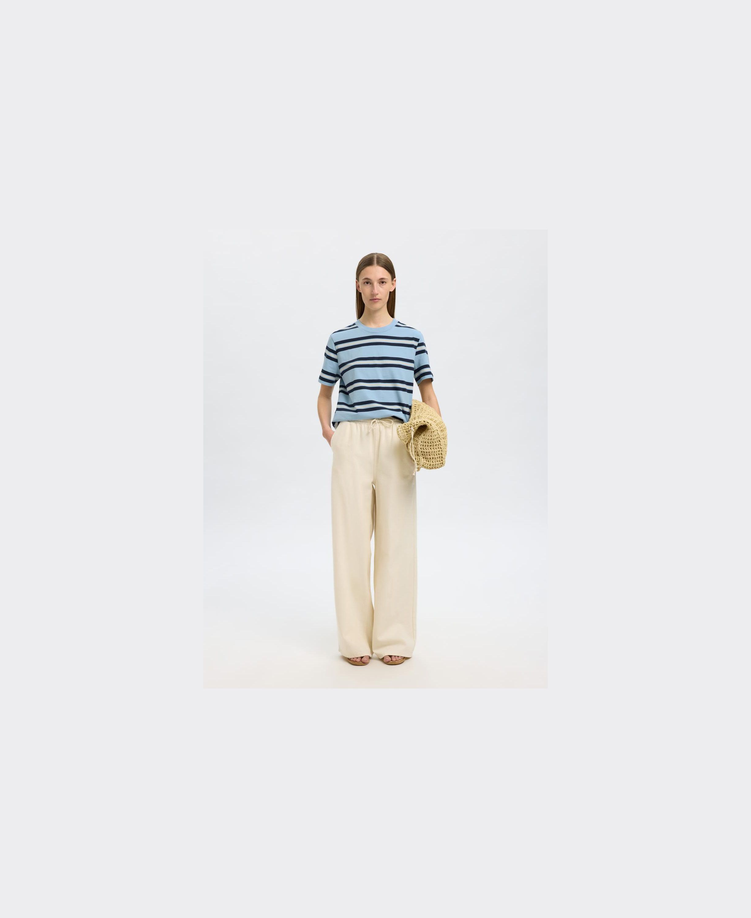 SLFBOXY-LUMA SS O-NECK TEE