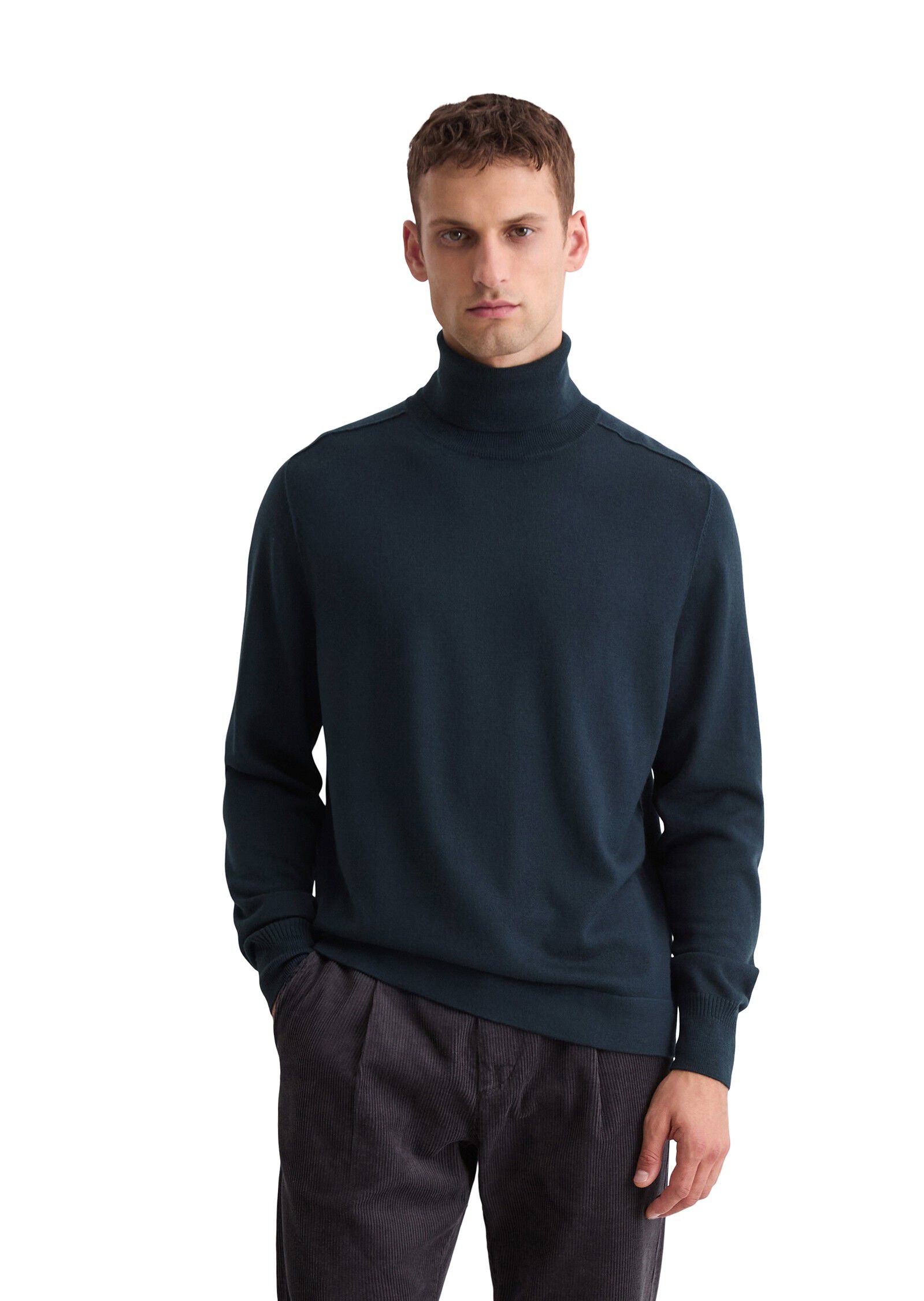 Turtleneck in pure merino
