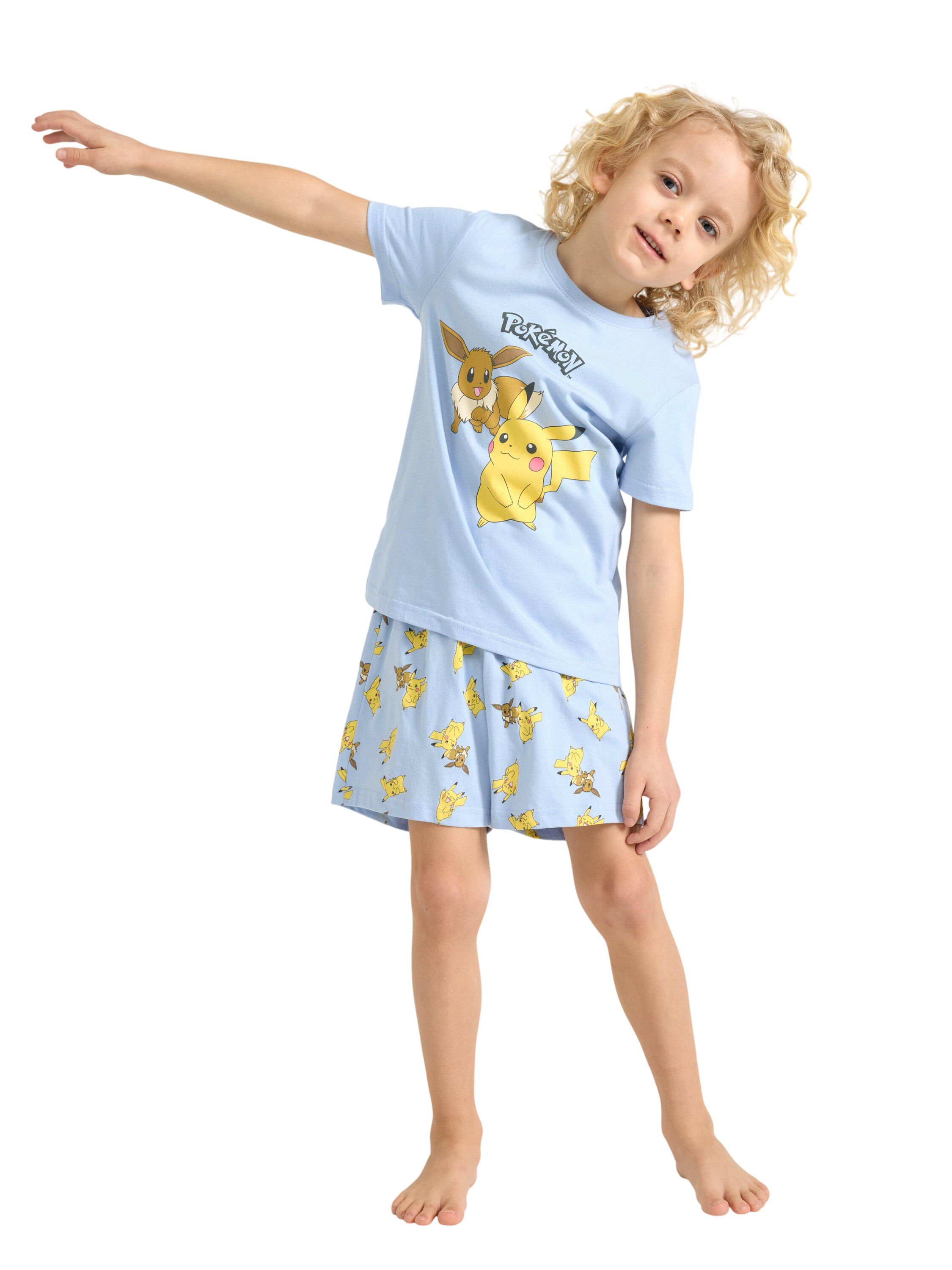 Soft pyjama set with t-shirt and ma