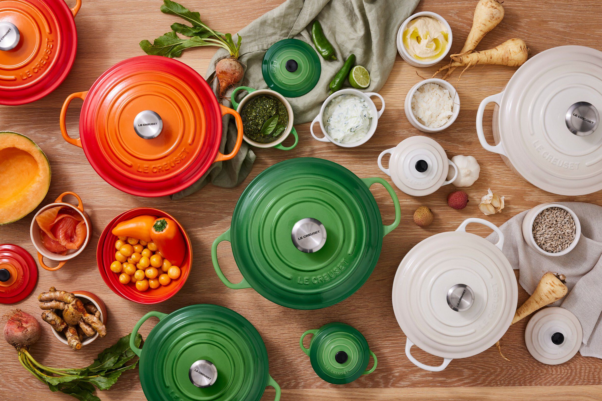 Rund Gryde 20 Bamboo Green