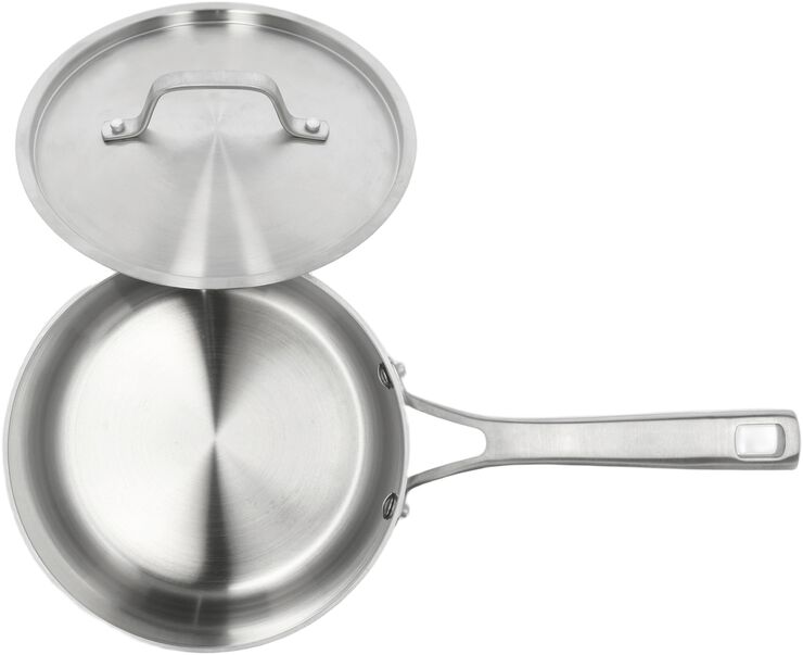 Kasserolle med låg Divette 3,3 liter 20 cm Silver metallic R