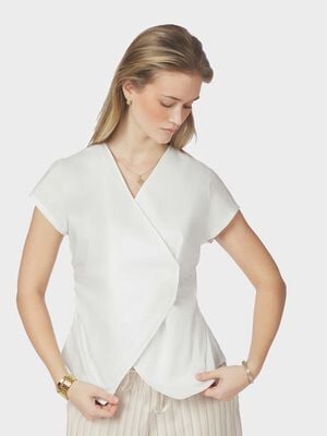 Fidi Poplin Top