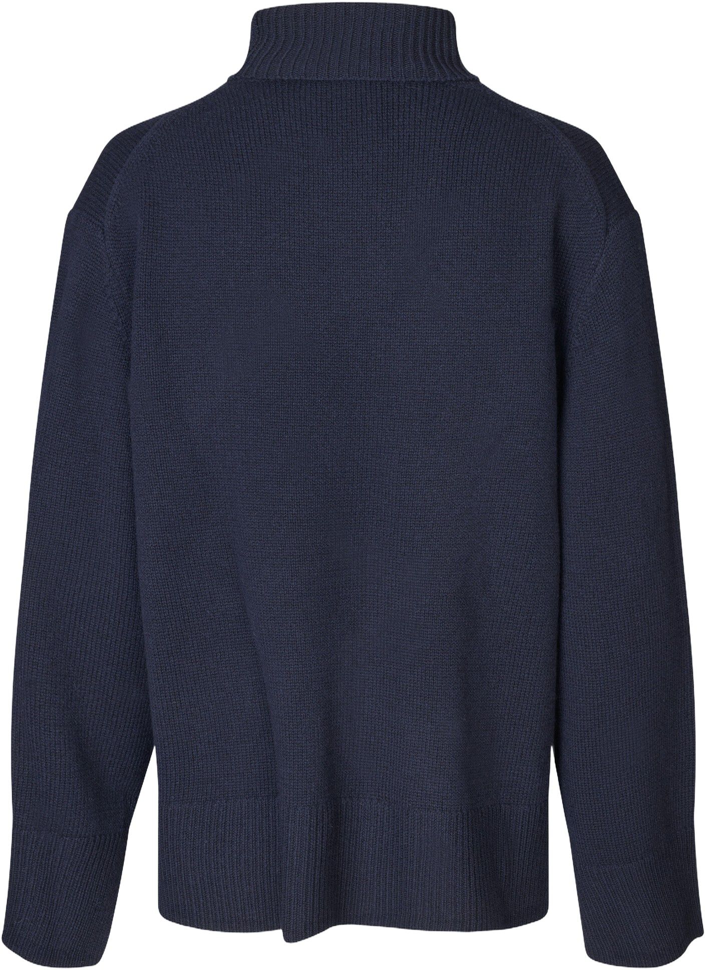 Alpha Knit Slit T-Neck