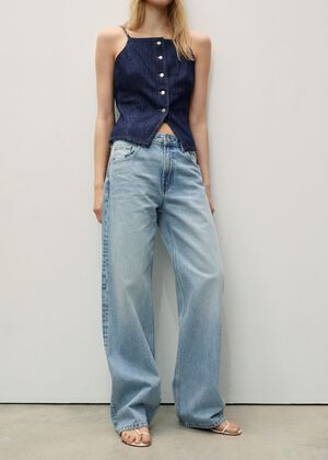 Miami medium-rise straight-fit jean