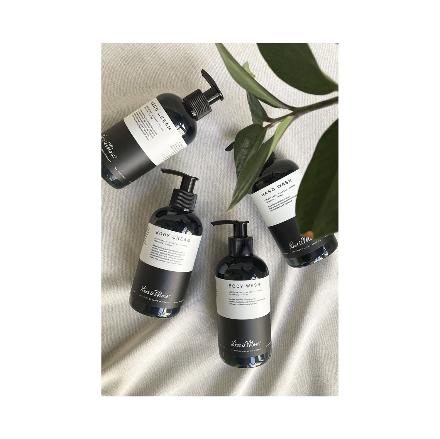 Organic Body Cream Lemongrass