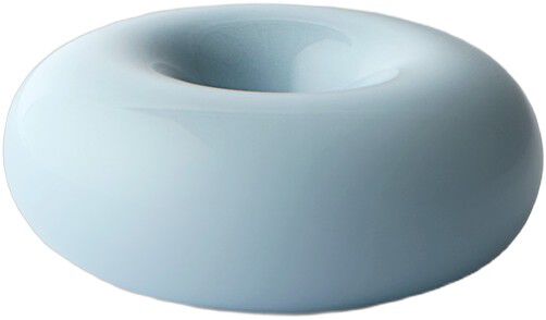 BOB CANDLE HOLDER, SMALL, LIGHT BLU