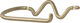 Curvature Toilet Paper Holder - Brass