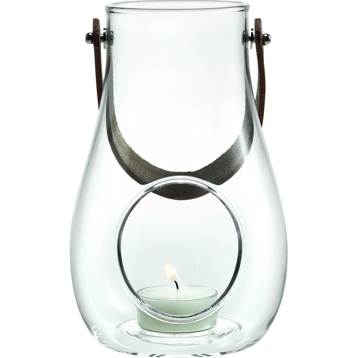 Dwl lanterne klart glas 16 cm.