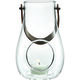 Dwl lanterne klart glas 16 cm.