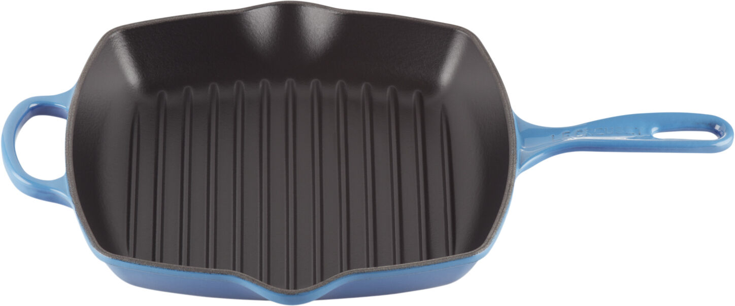 Kvadratisk grillpande 26cm Azure Blue