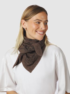 Lolana Paisley Knit Scarf