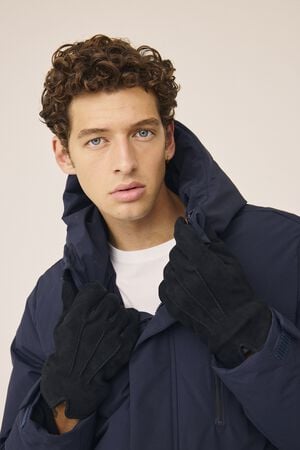 Matheo 2 LWG Sheep suede & wool mix gloves