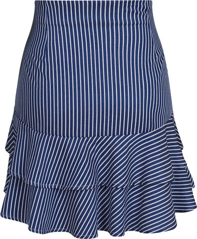 udmelding annoncere Bering strædet Kacie Stripe Skirt fra Neo Noir | 279.30 DKK | Magasin.dk