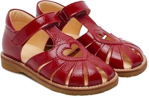 Hjertesandal med velcrolukning