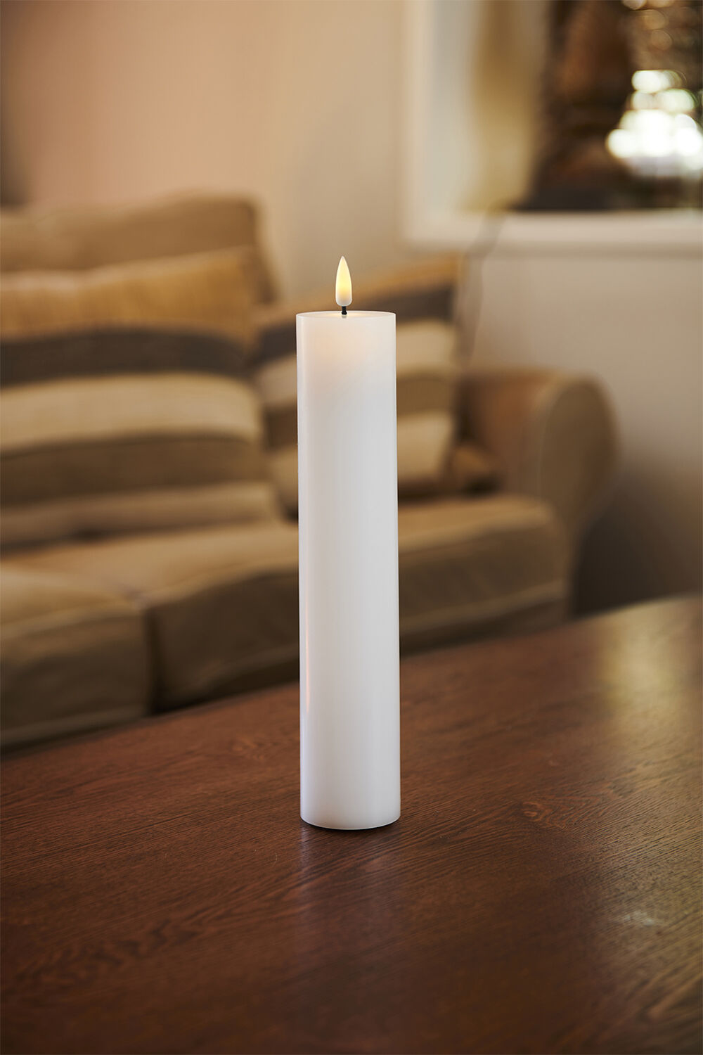 Sille Exclusive &Oslash;5xH25cm, Hvid