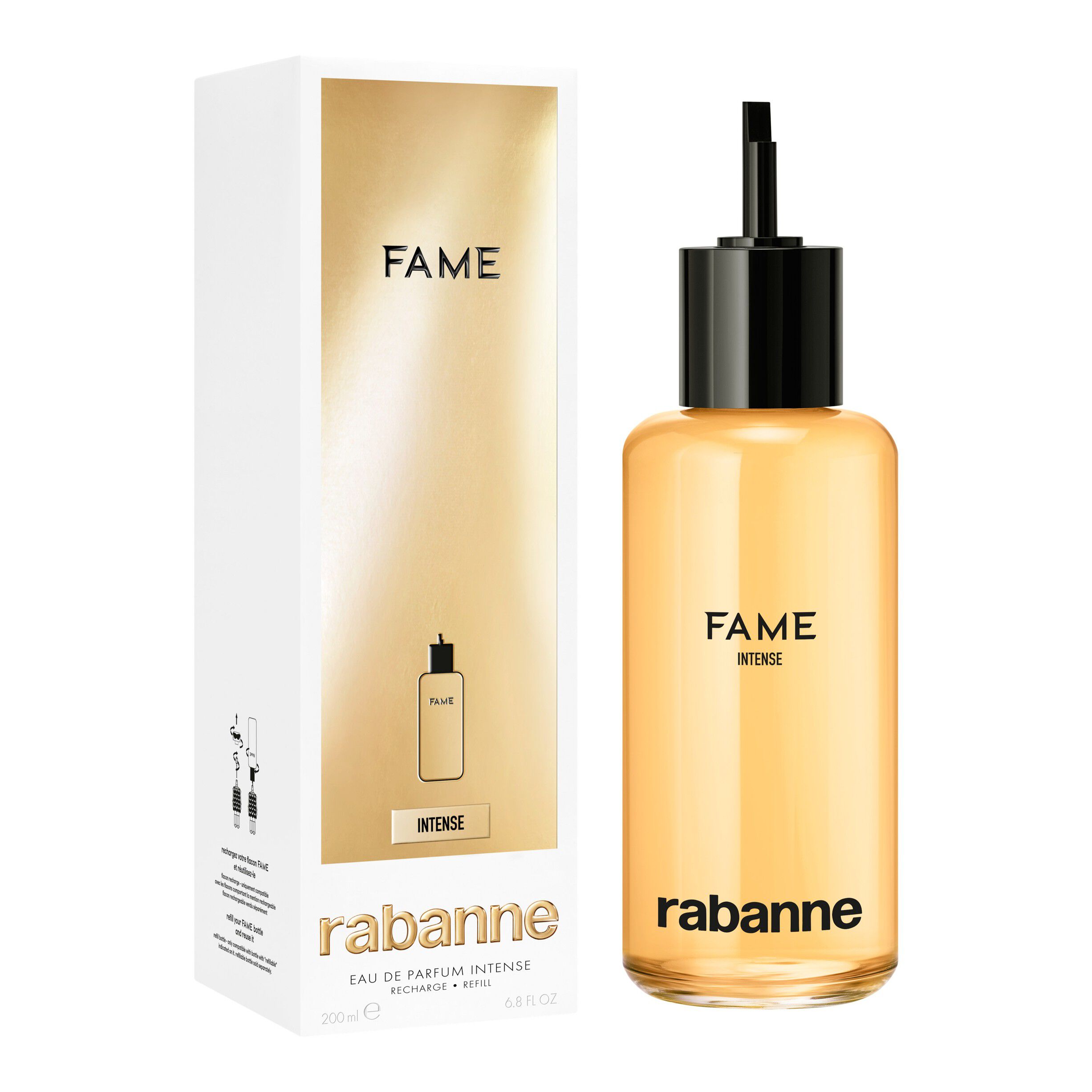 Fame Intense Eau de parfum refill 200 ml