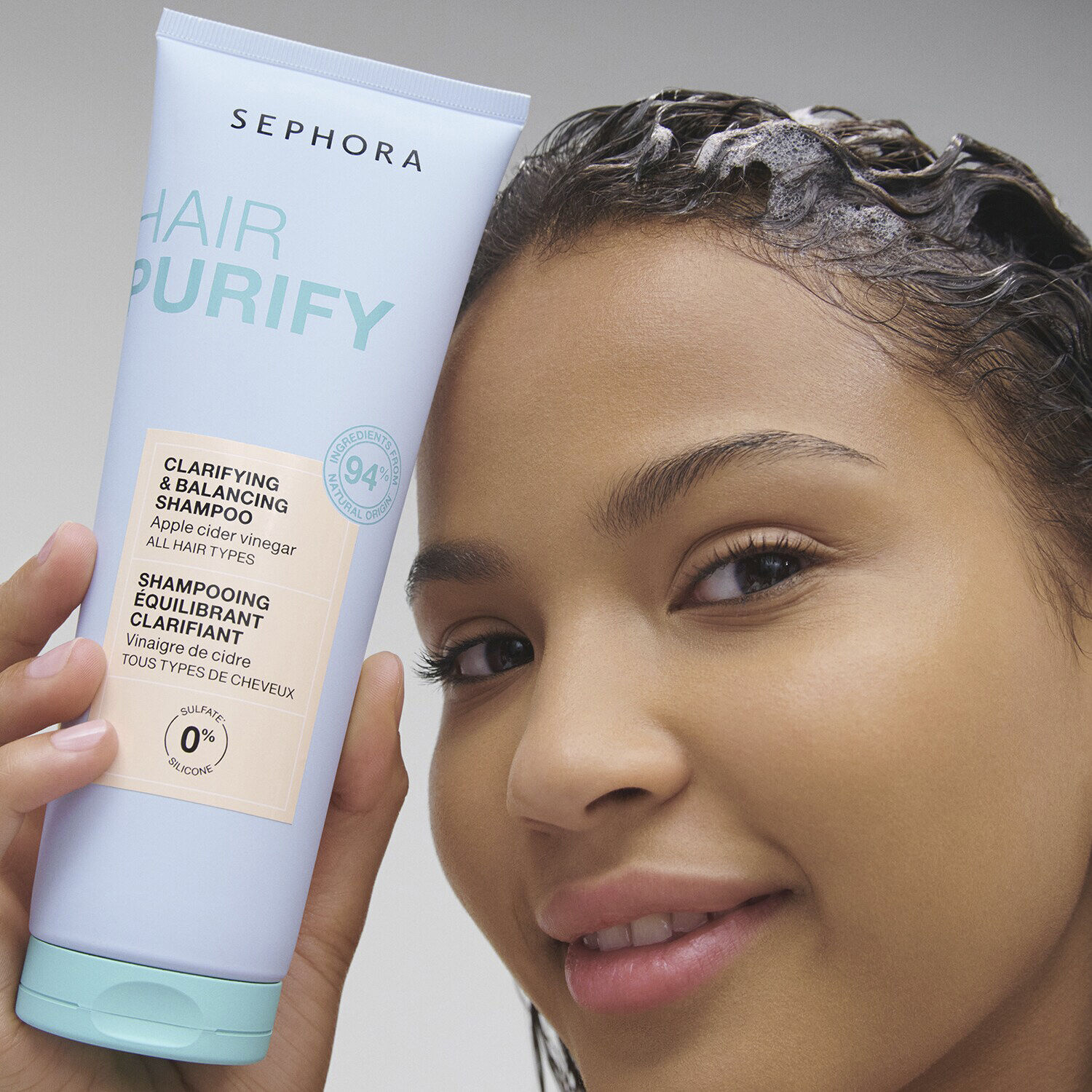 Afbalancerende og rensende shampoo - detox rensemiddel