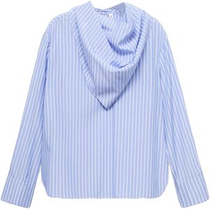 Striped handkerchief blouse