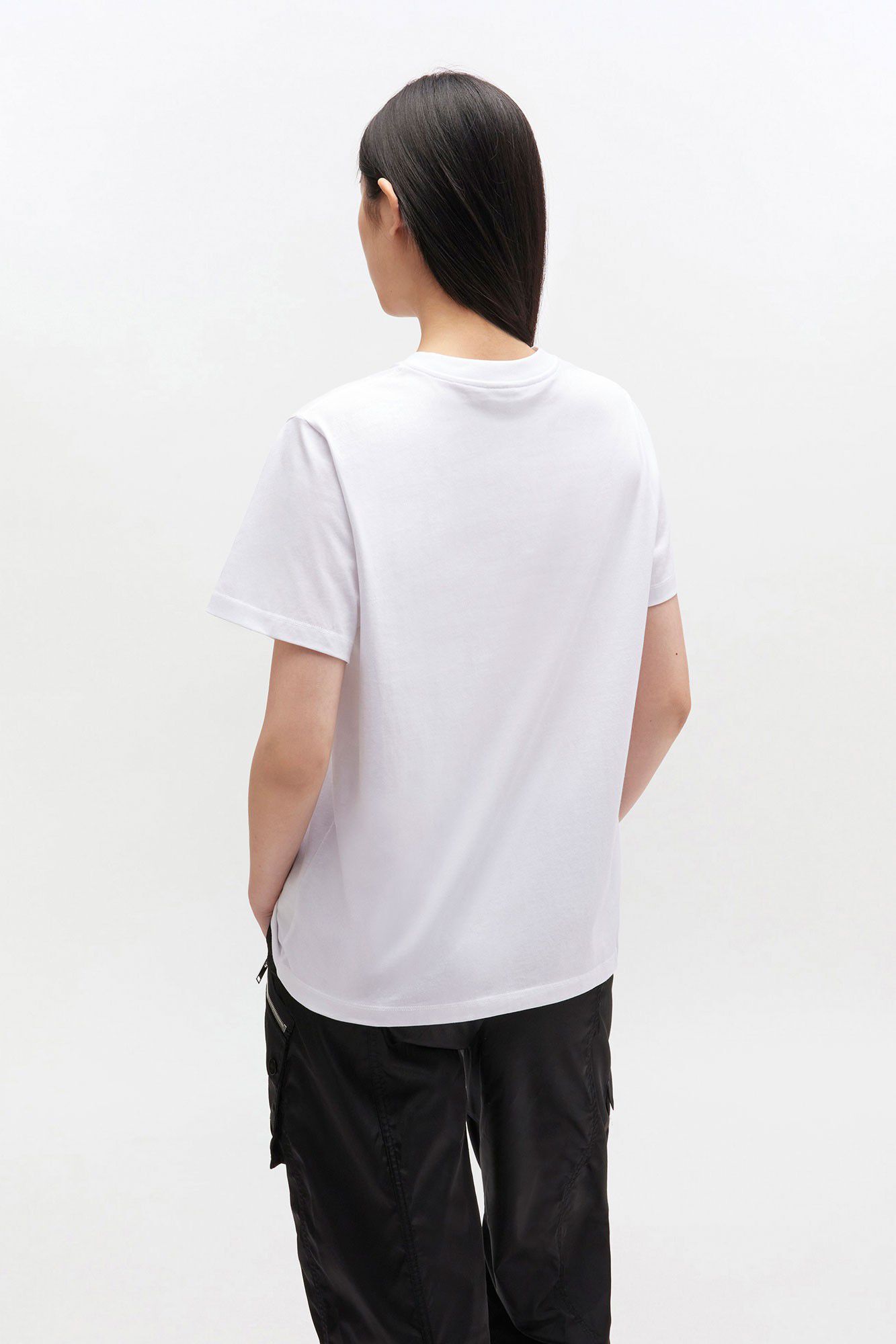 Basic Cotton Jersey Neon Kitty T-sh