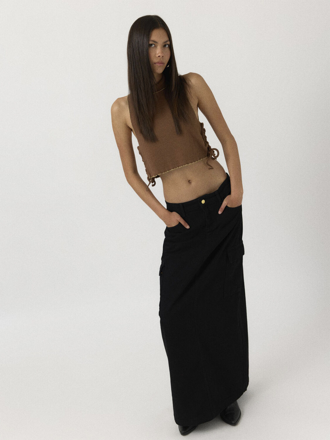 SNVENUS HR MAXI SKIRT - WST