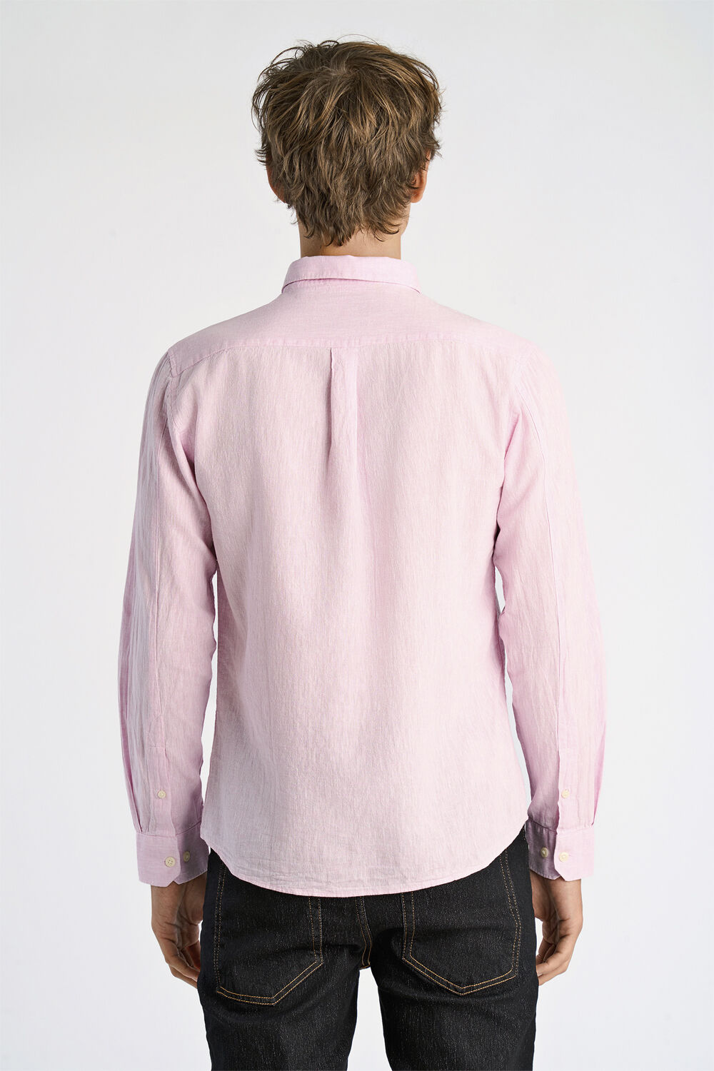 Cotton/linen shirt L/S