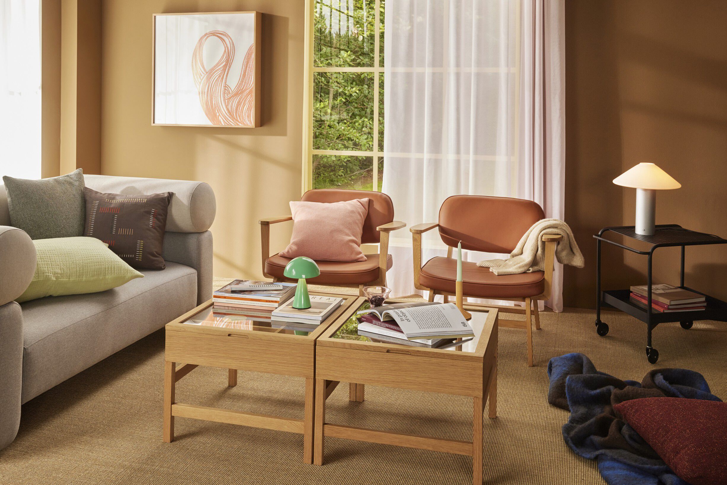 Glitz Sofabord Natur