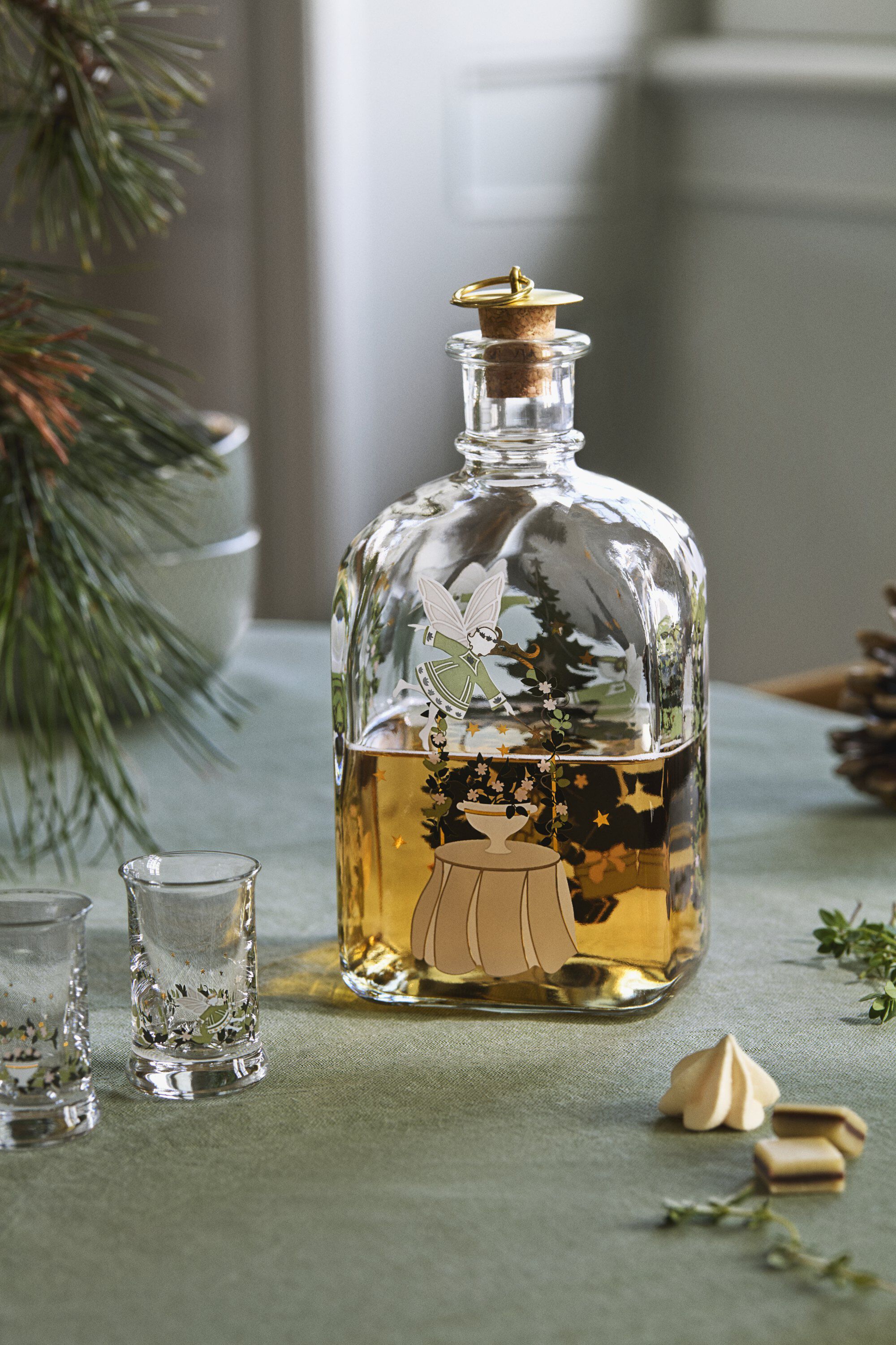 Holmegaard Christmas Juleflaske 2026 73 cl multi