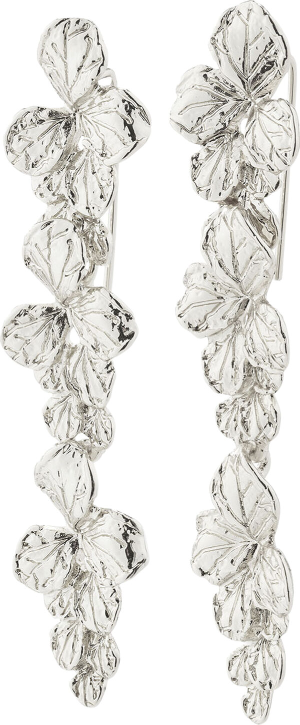 Echo Recycled Earrings Silver-Plated