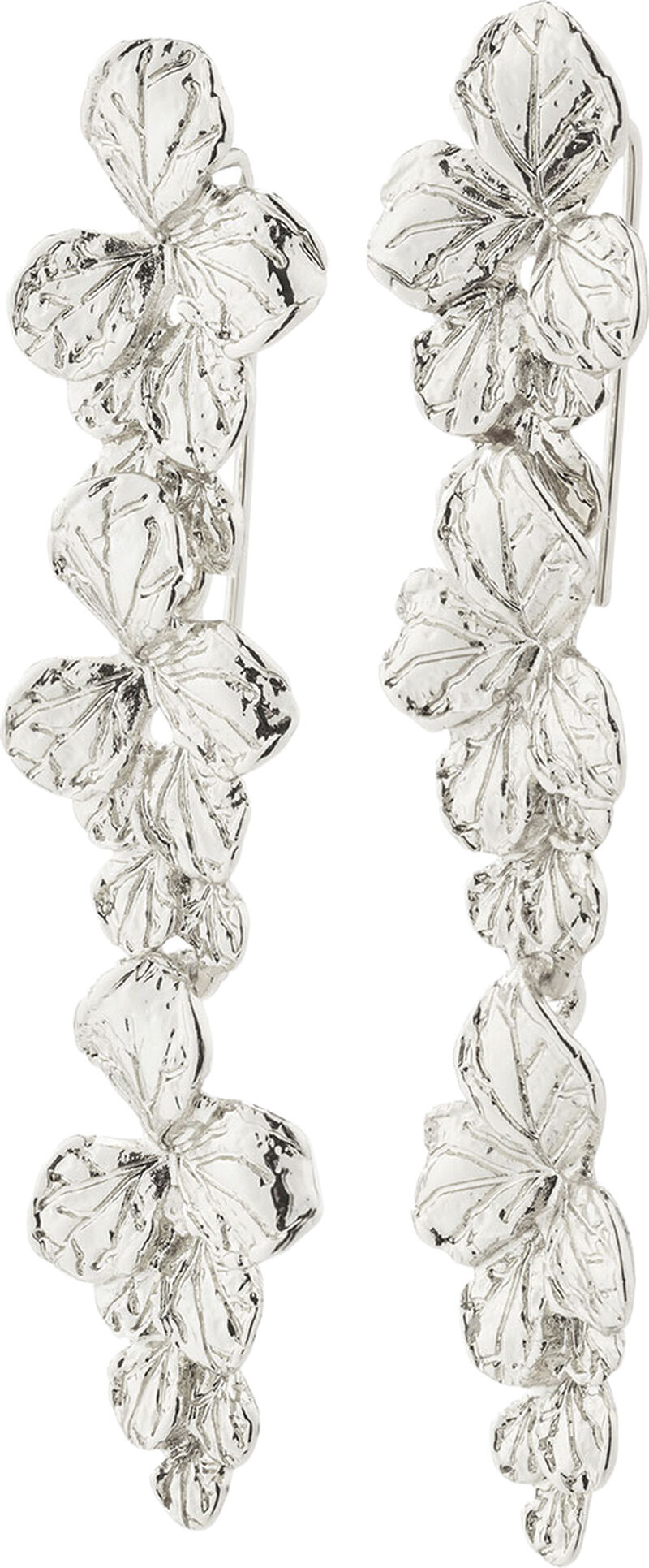 Echo Recycled Earrings Silver-Plated