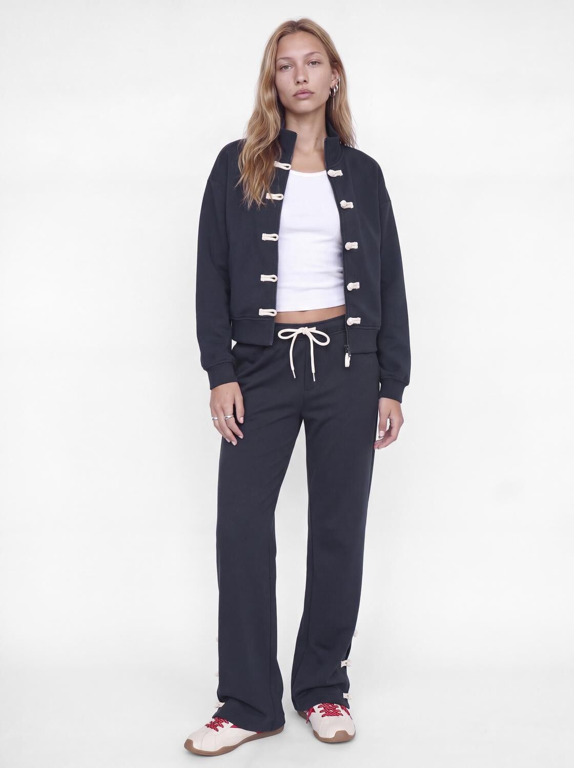 Jxsky Esme Wide Detail Mw Pants Pnt