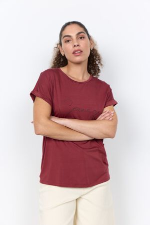 SC-MARICA 336 T-shirt M&oslash;rk r&oslash;d