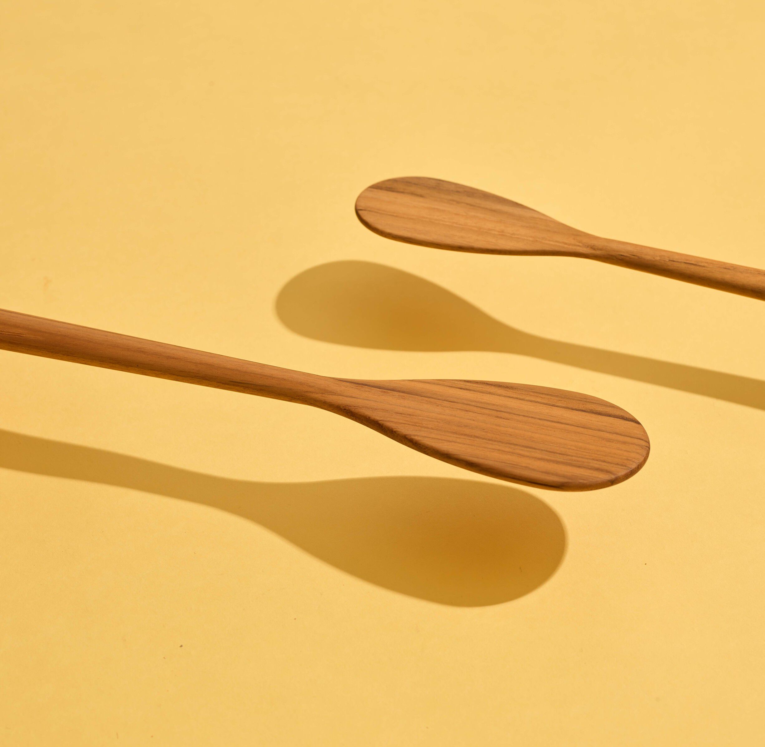 R&oslash;respatel, teak, 30 cm