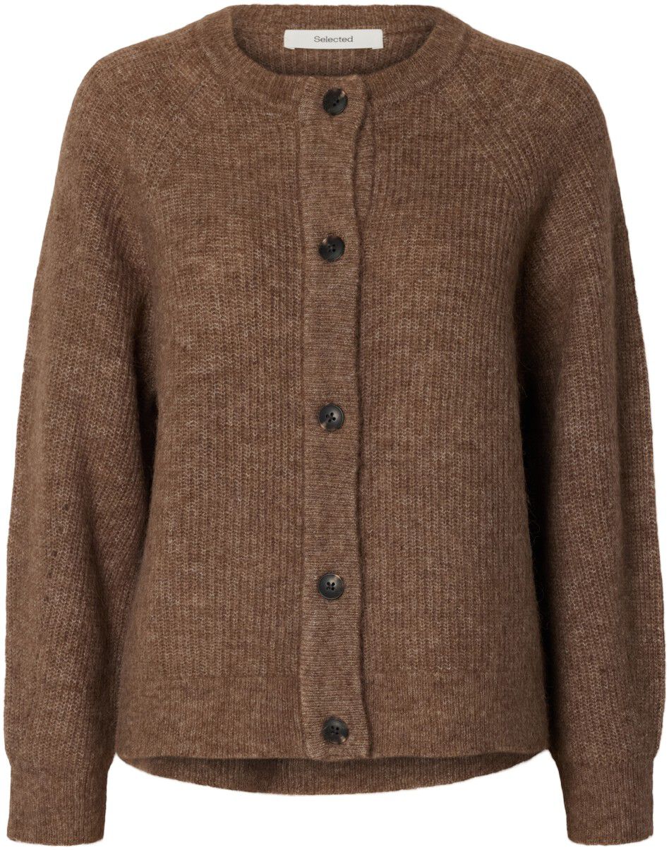 SLFLULU LS KNIT SHORT CARDIGAN NOOS