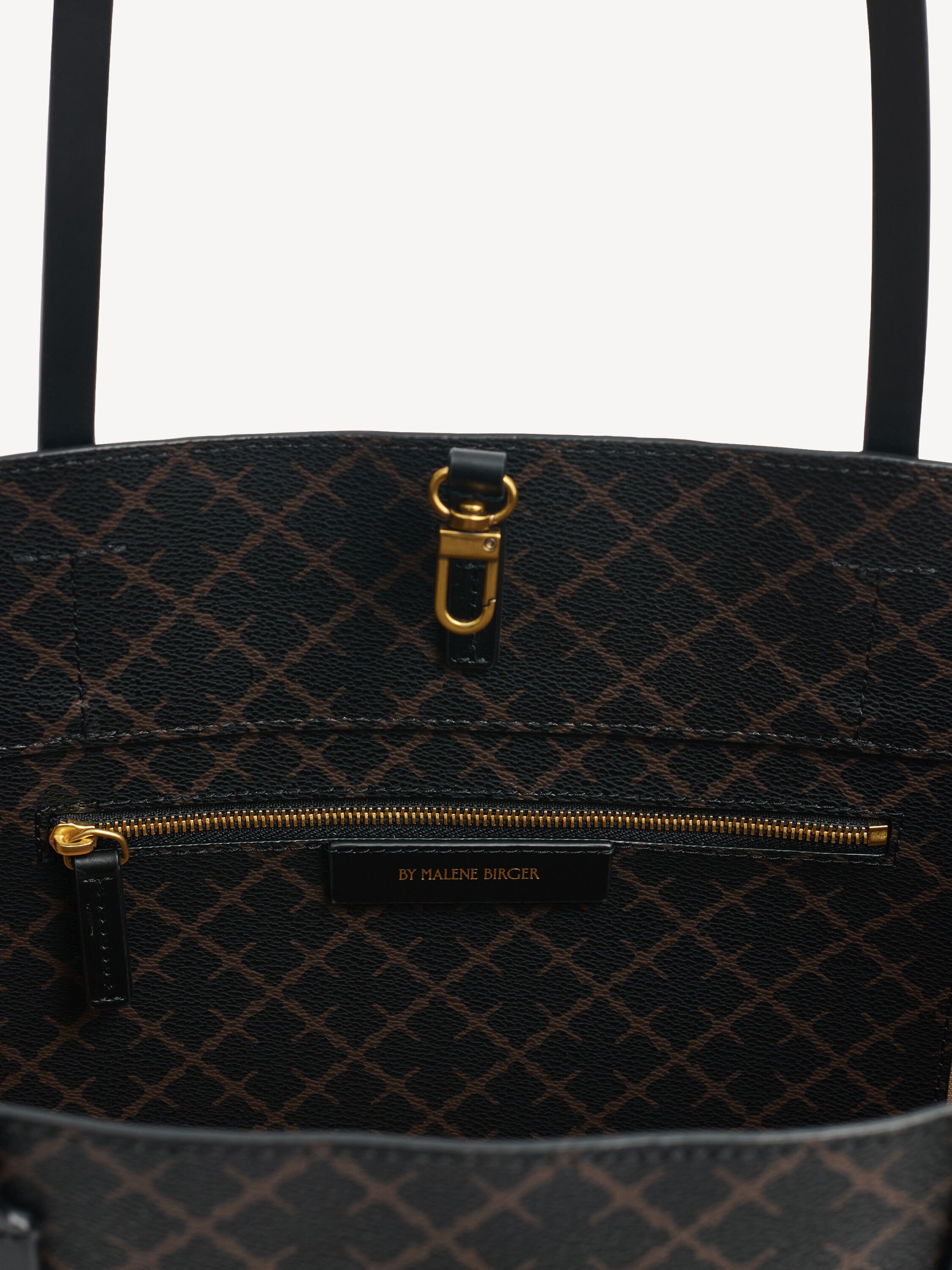 Abigail tote bag med print