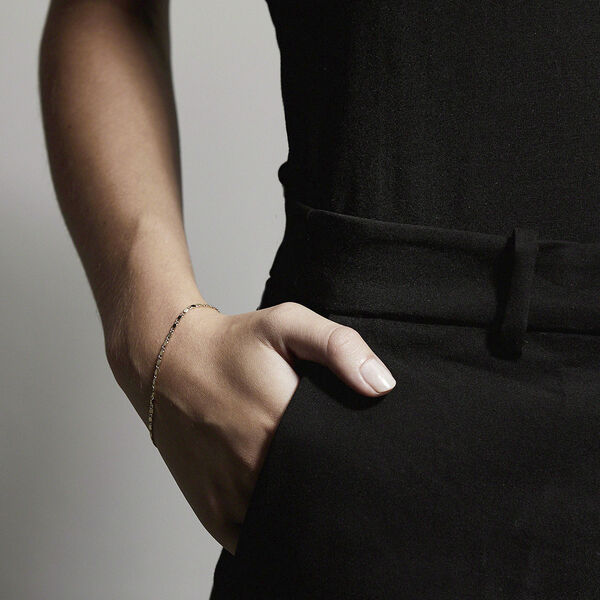 Armbånd : Parisa : Guldbelagt