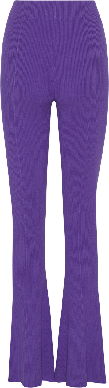 Dense Knit Slit Pants