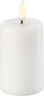Pillar LED Candle - Nordic White - 5 x 7,5 CM
