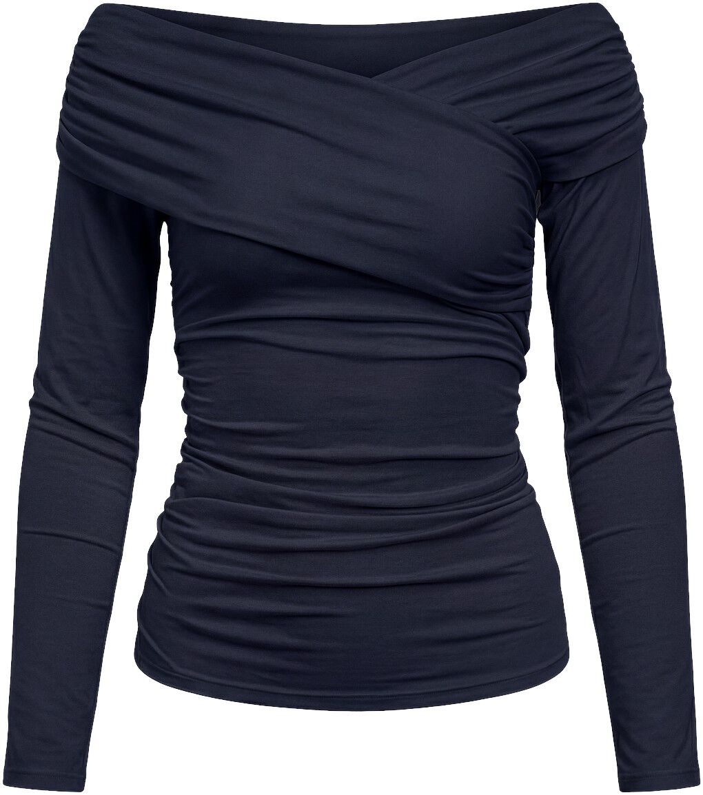Objlevih L/S Cross Over Top Noos