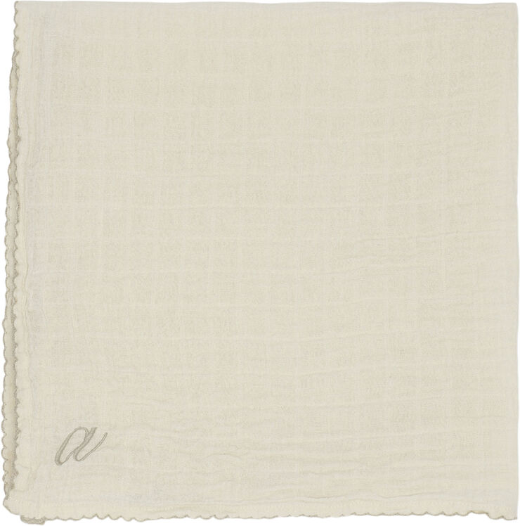 ALPHABET MUSLIN CLOTHS