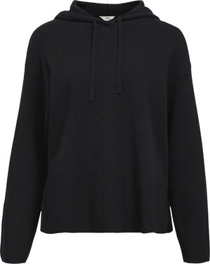 OBJREYNARD L/S LO KNIT HOODIE DIV