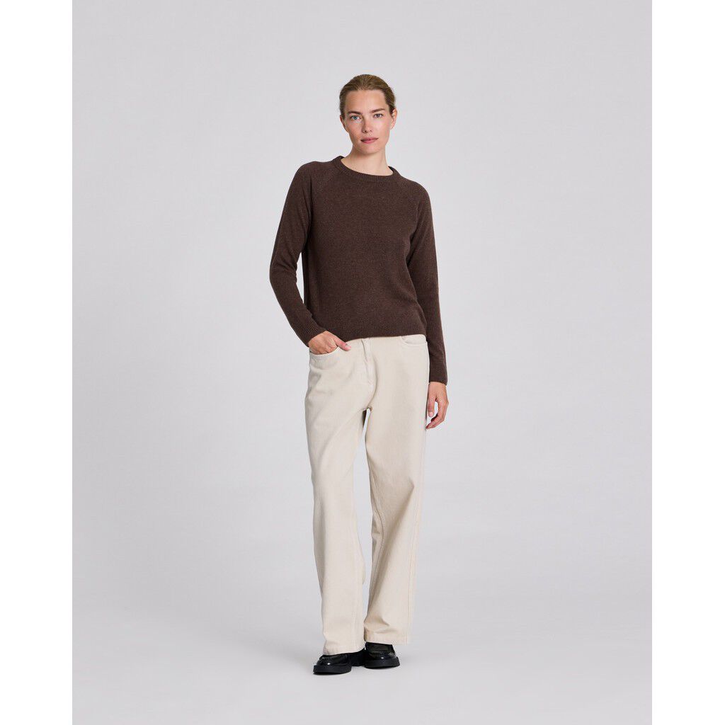 Gertrud L/S Pullover Lambswool Knit