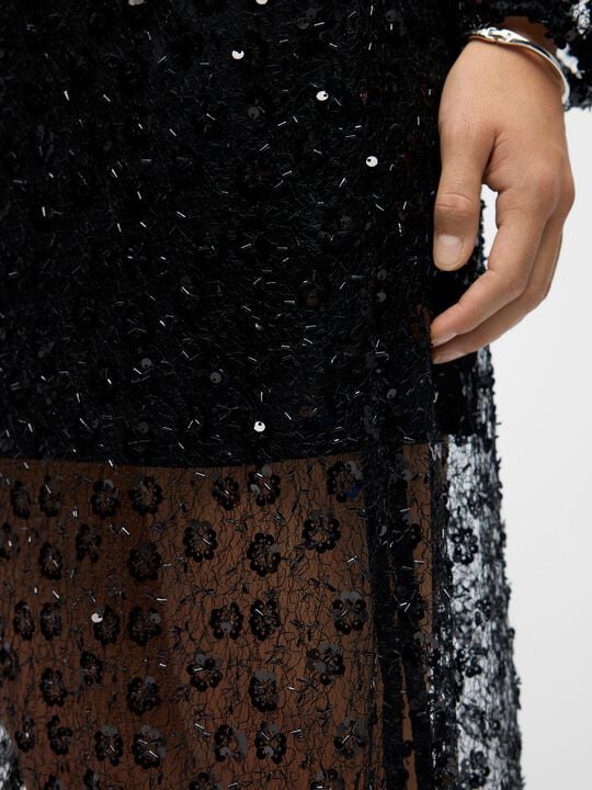 OBJMAISY HW LONG SKIRT 141
