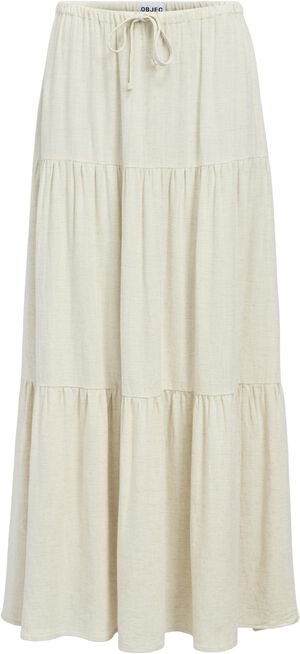 OBJSANNE MW LONG LAYER SKIRT NOOS