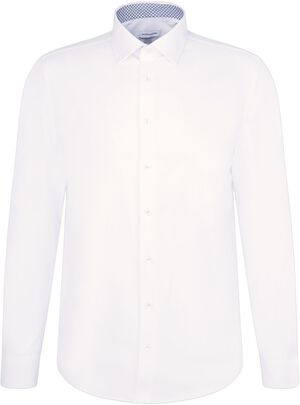 Performance shirt Slim Long sleeve Kent-Collar Uni